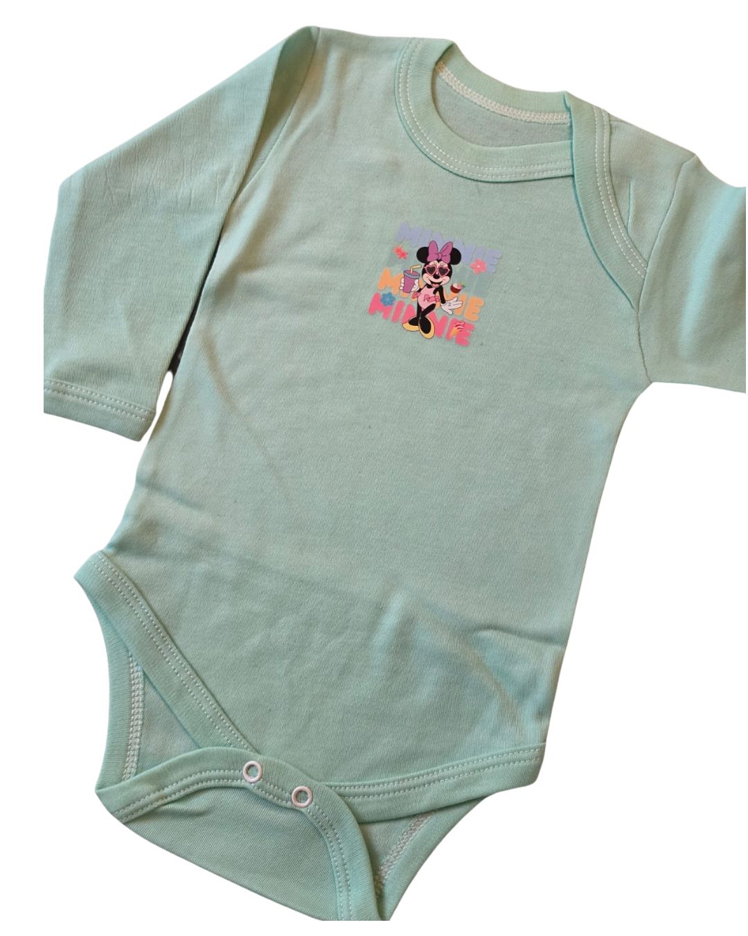 Body Bebé Daisy blanco - Daisy exploradora con binoculares