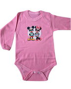Body Bebé Minnie blanco - Minnie pastel