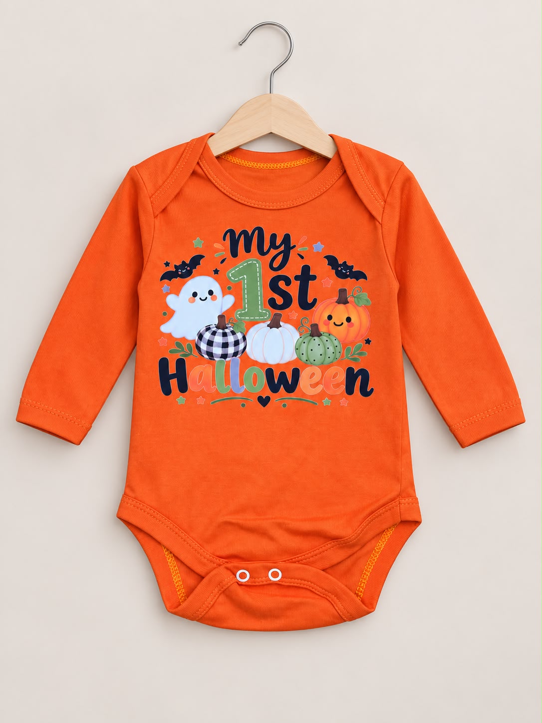 Body My First Halloween Bebé Naranja